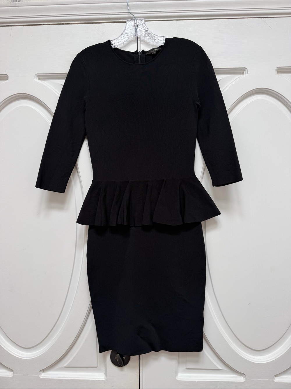 Ted Baker Jammie Ribbed Stretch Peplum Dress 2